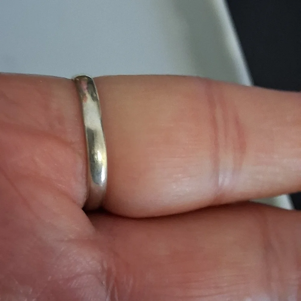 MOONSTONE RING 925 STERLING SILVER SIZE 7.5